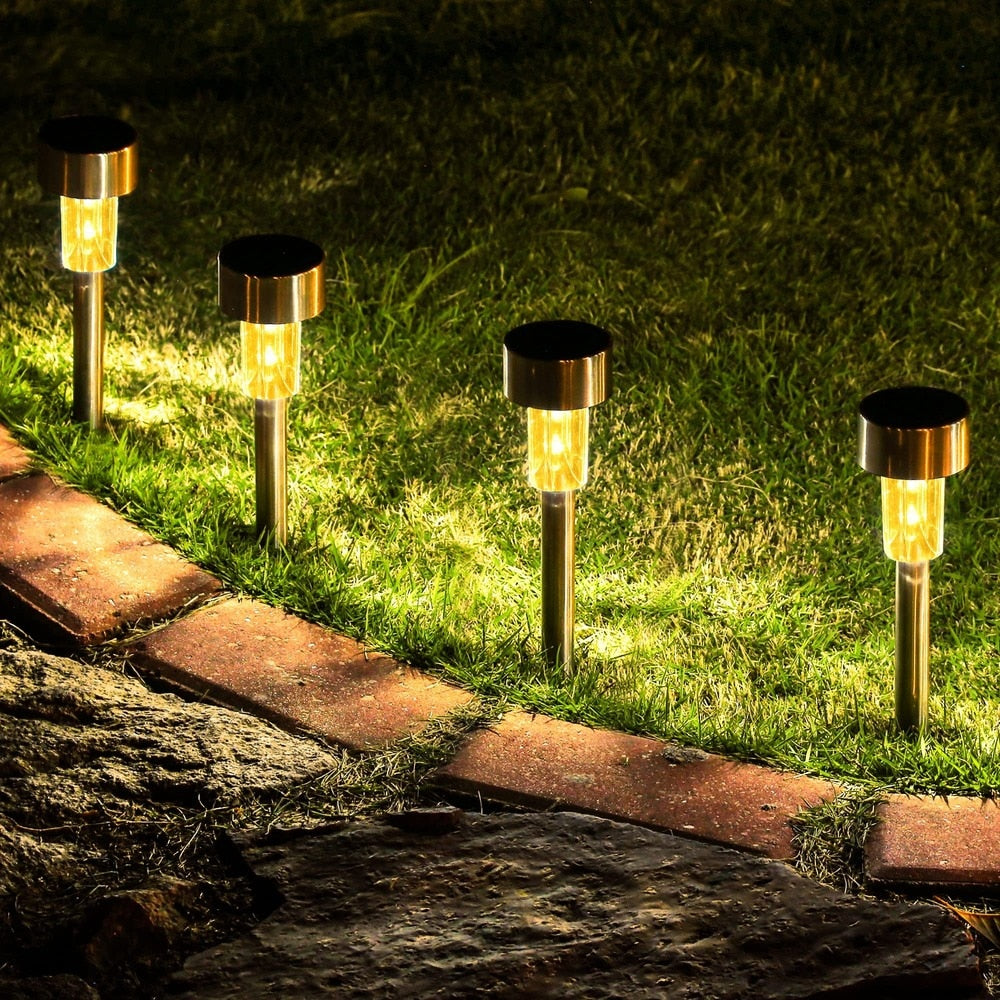 Udendørs Solcellelamper