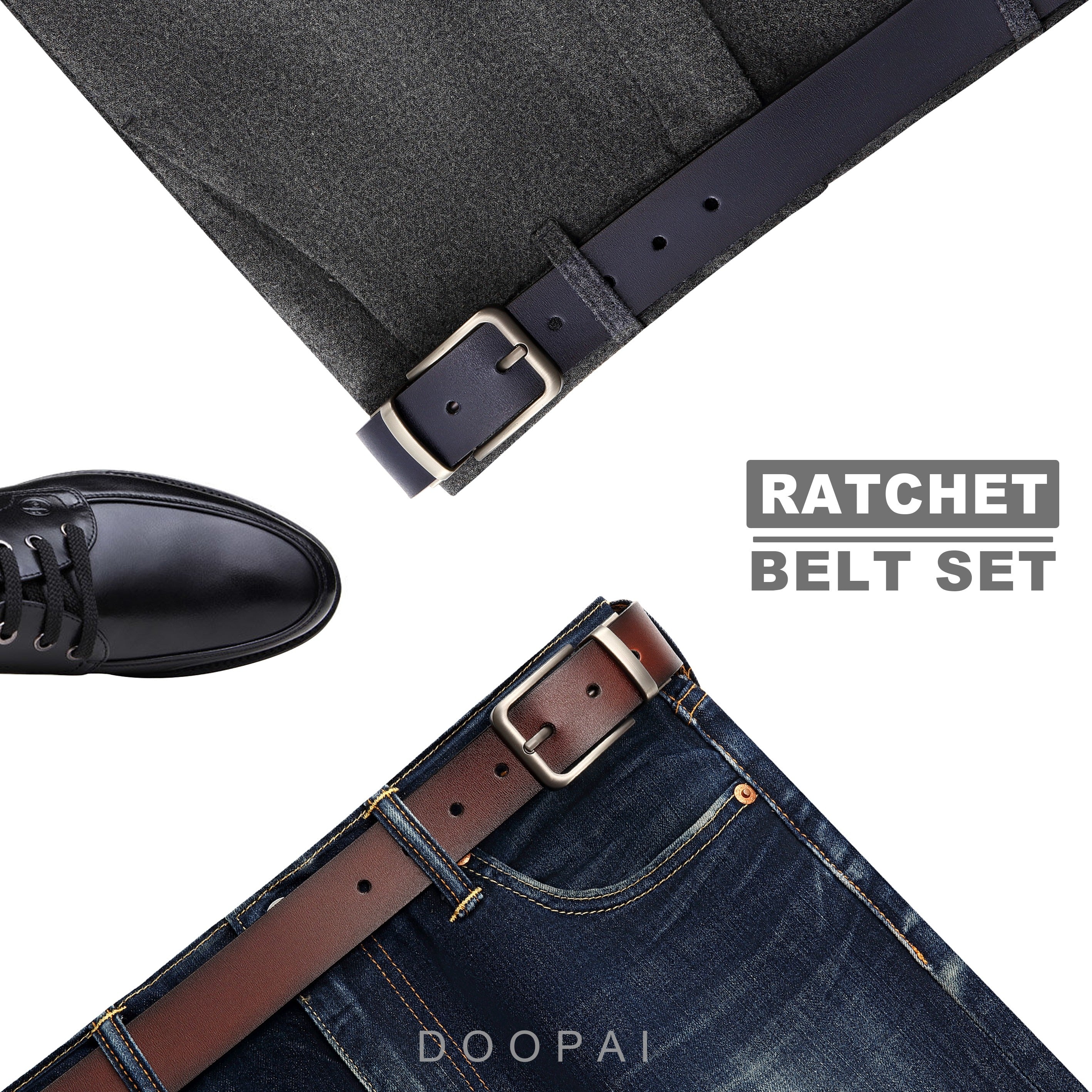 HeritageGent Læderbælte