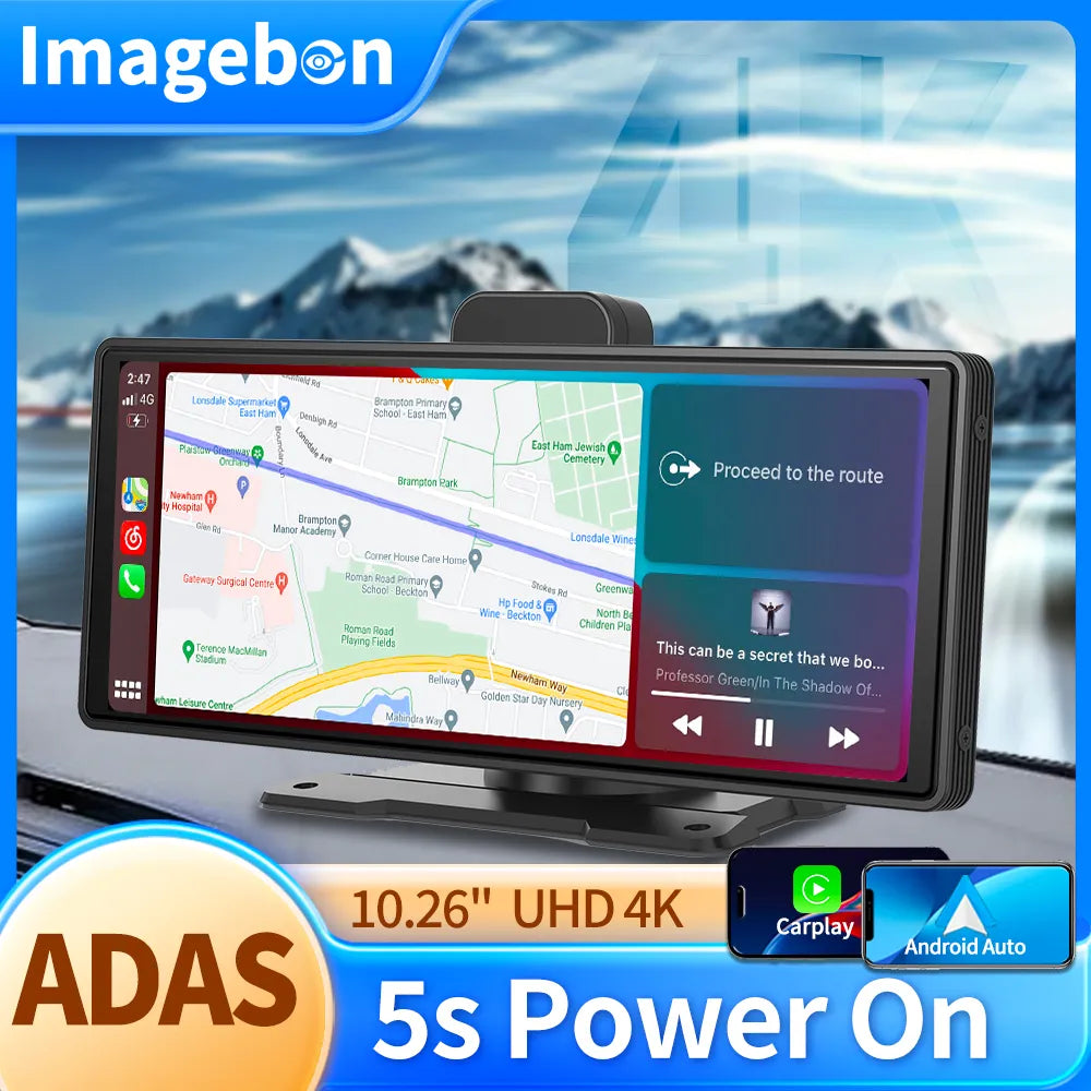 Apple Carplay & Android Auto Skærm