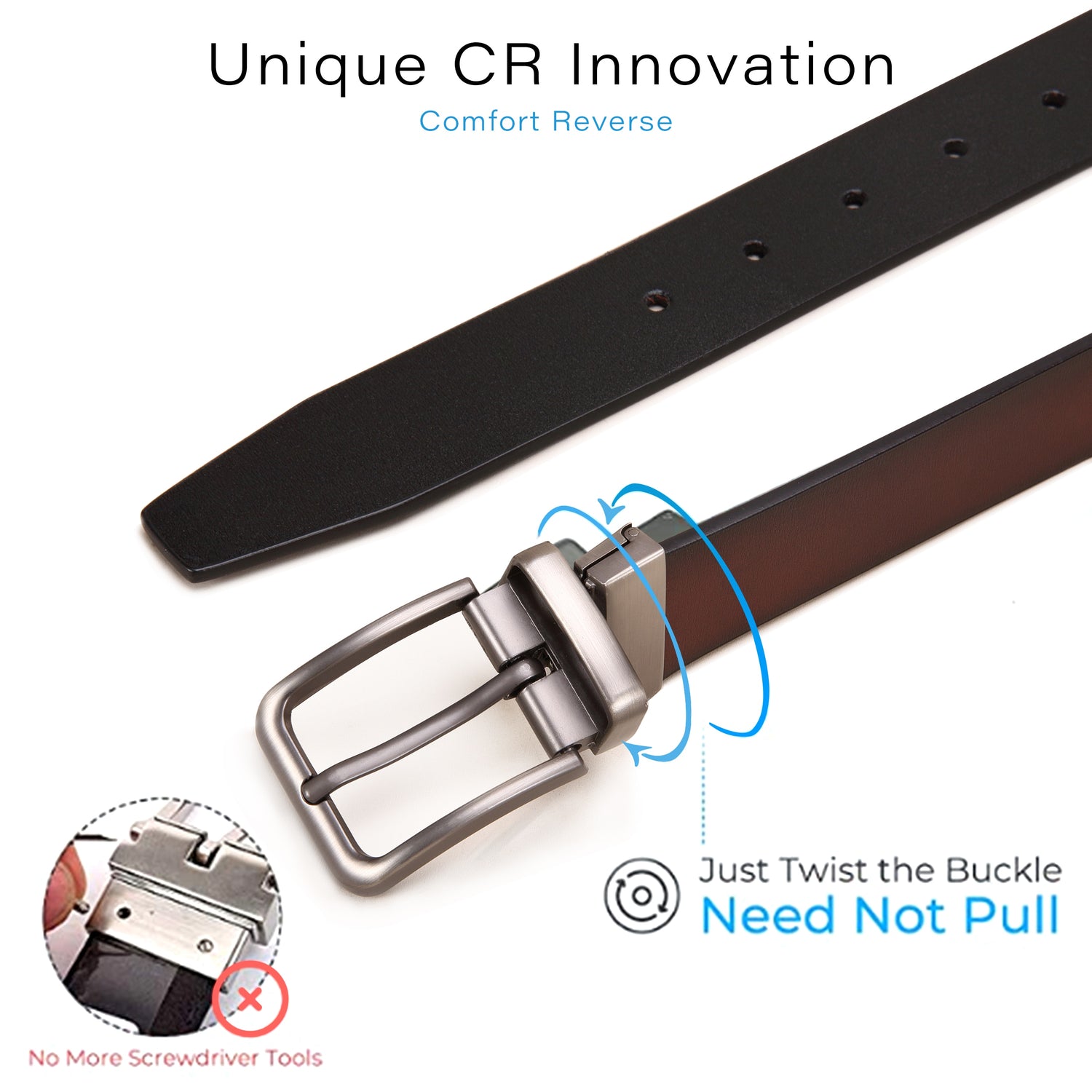 HeritageGent Læderbælte