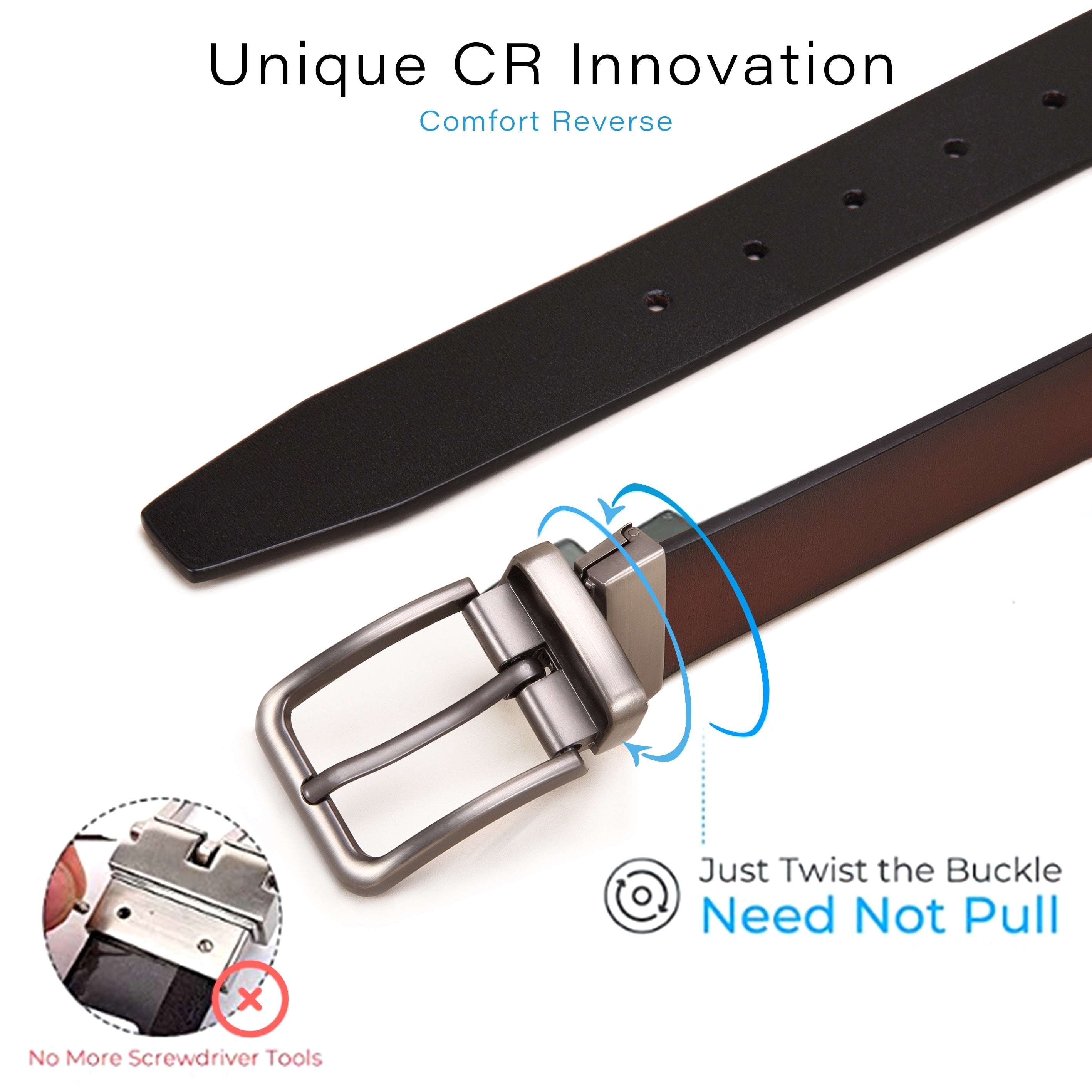 HeritageGent Læderbælte