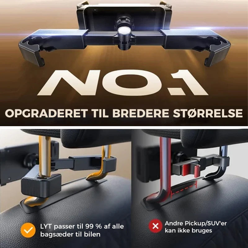 Tablet og mobilholder til bilen