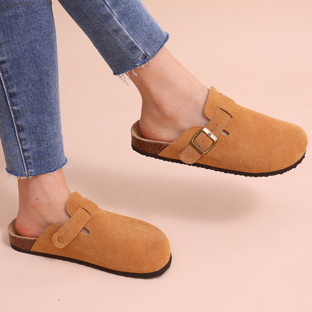 Altira Boston Suede Leather Sandals