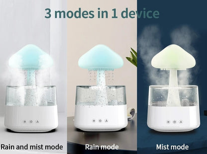 Regnsky Luftfugter og Aroma Diffuser