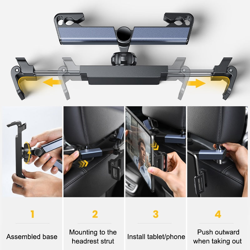 Tablet og mobilholder til bilen