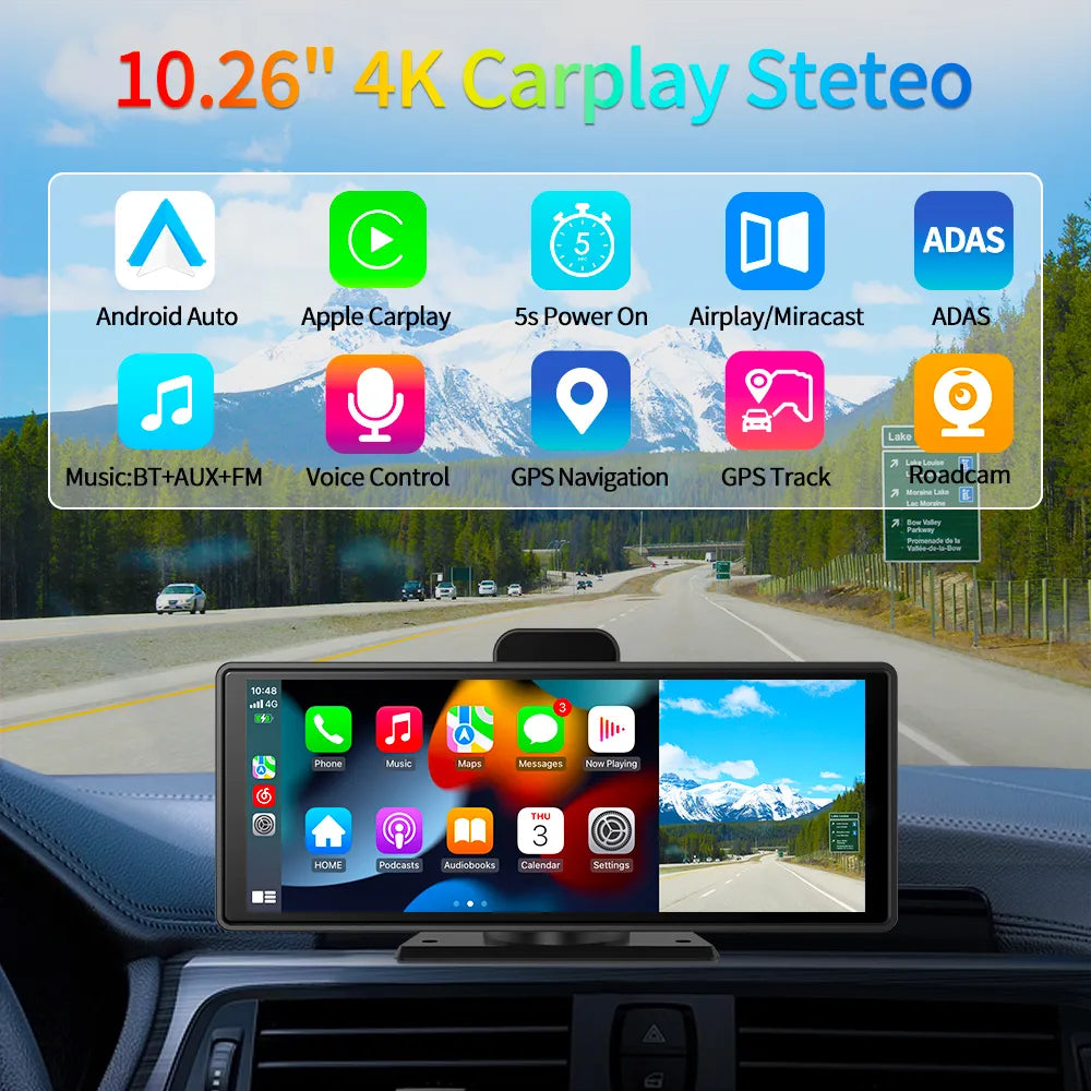 Apple Carplay & Android Auto Skærm