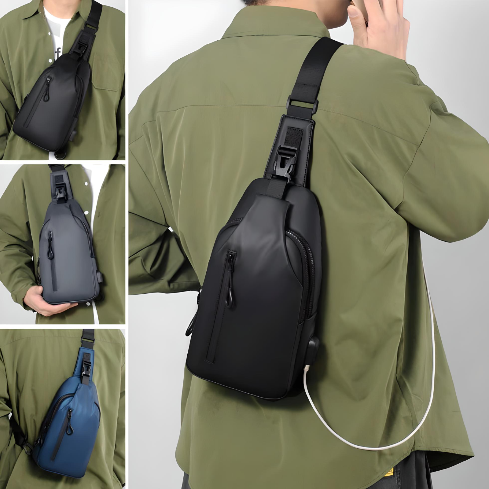 All-in-one shoulder bag