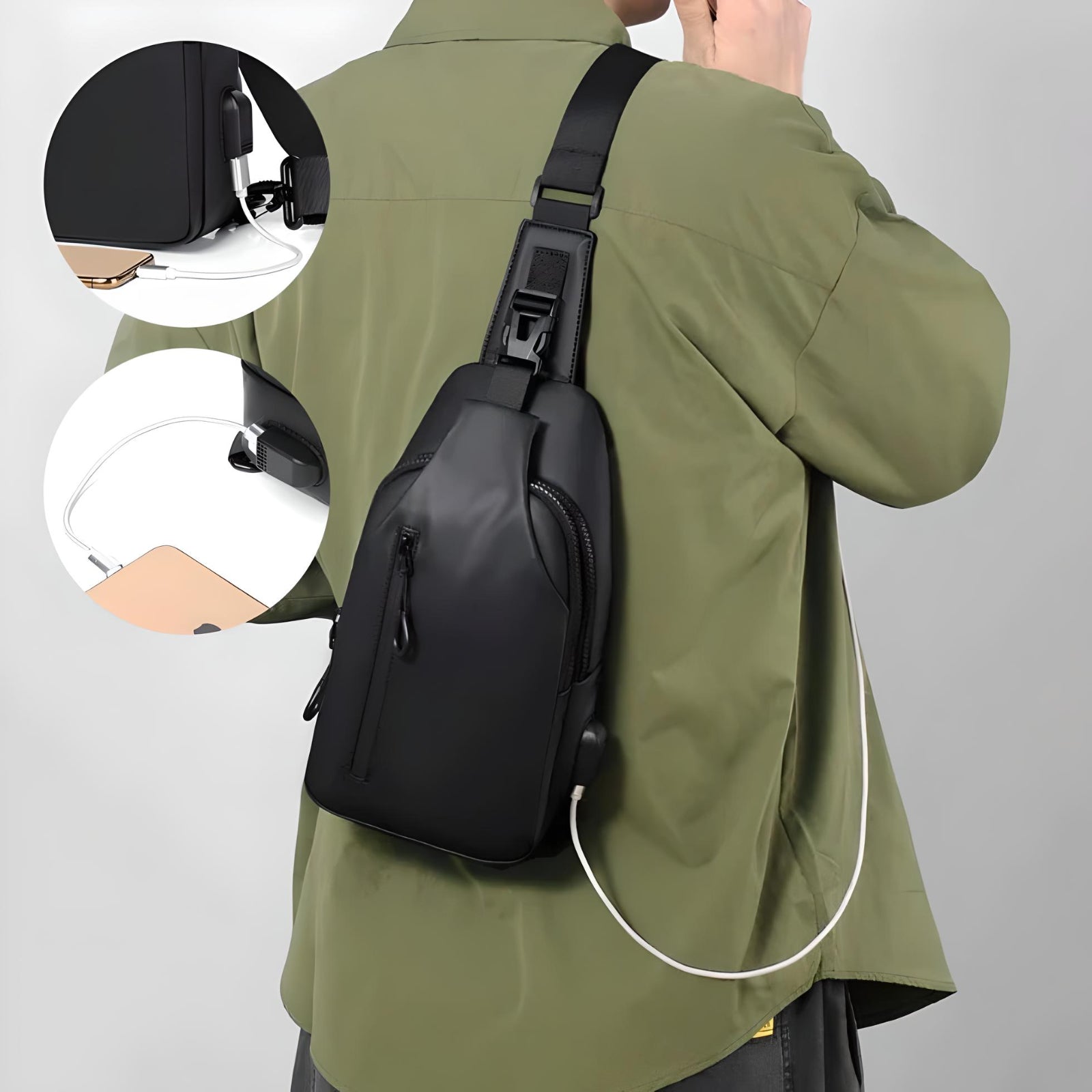 All-in-one shoulder bag