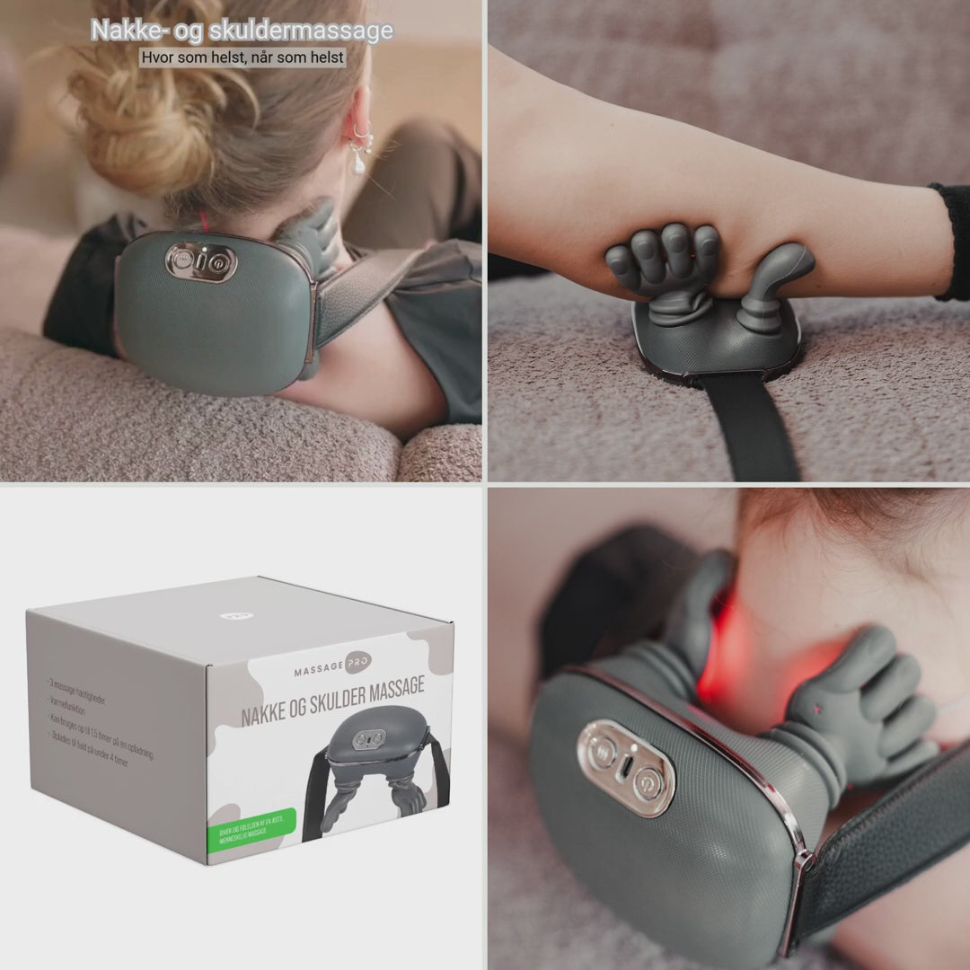 2-i-1 Nakke- og Skuldermassager